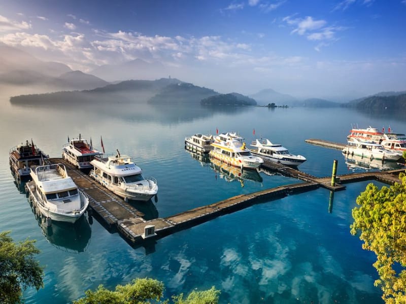 Go on a shuttle boat trip across the lake and enjoy great scenery