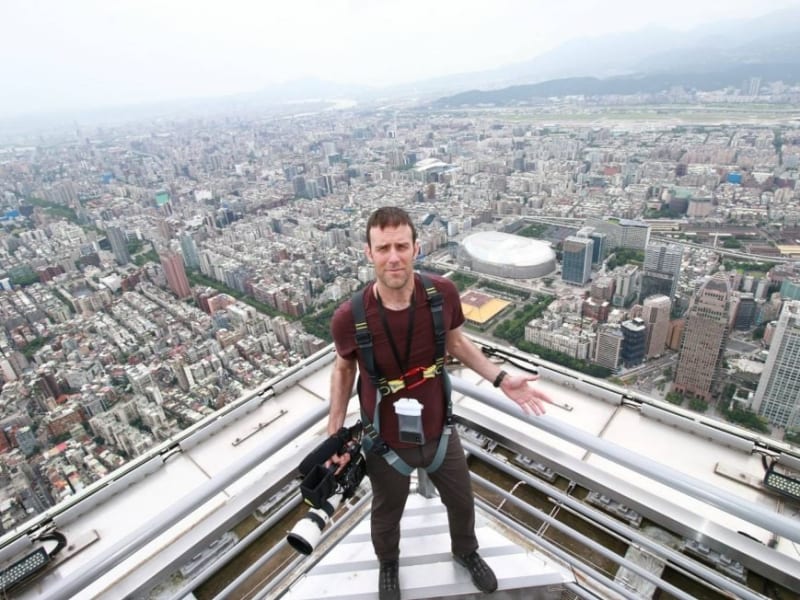 Taipei 101 Top Floor Tour