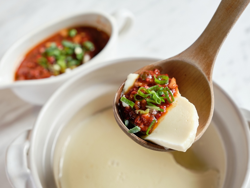 Local tofu delicacies in Daxi